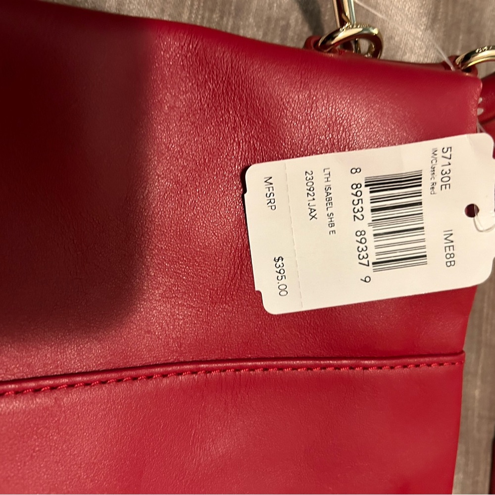 Brand new red Coach bag